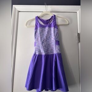 Ivivva Purple and Multicolor Kids Casual Dress